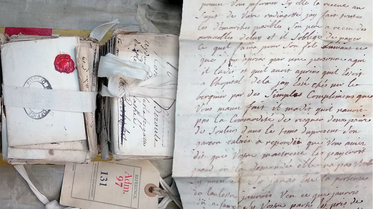 Ces lettres vieilles de 250 ans ne vont pas plaire aux puristes de l’orthographe