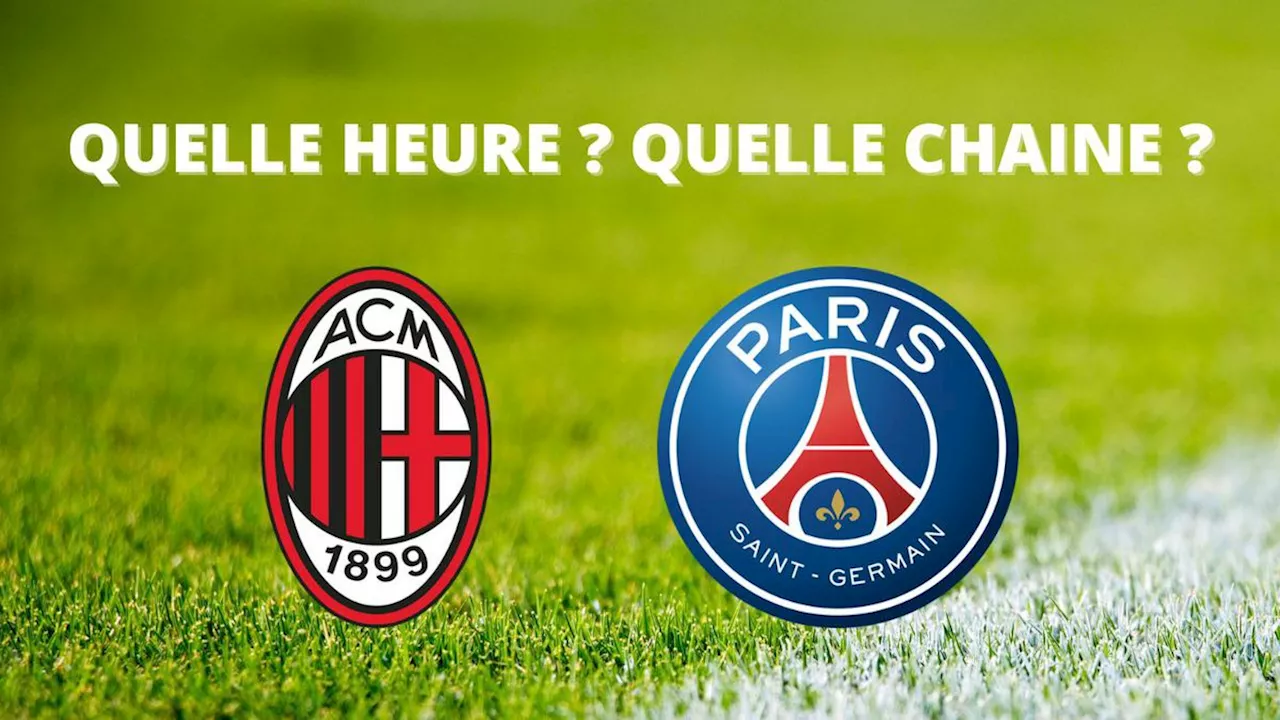 – PSG : à quelle heure et sur quelle chaîne voir le match en direct ?