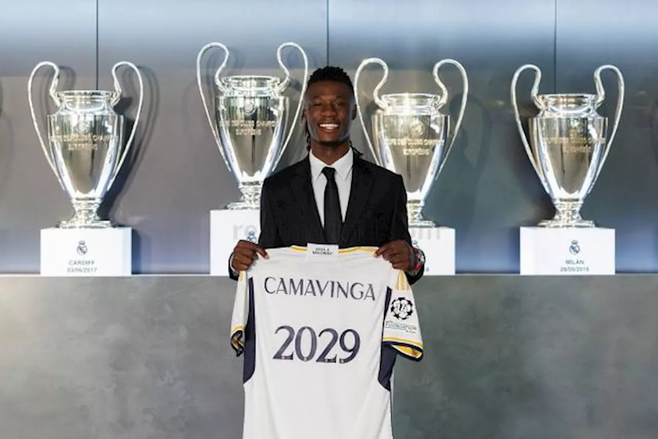 Eduardo Camavinga prolonge au Real Madrid jusqu'en 2029