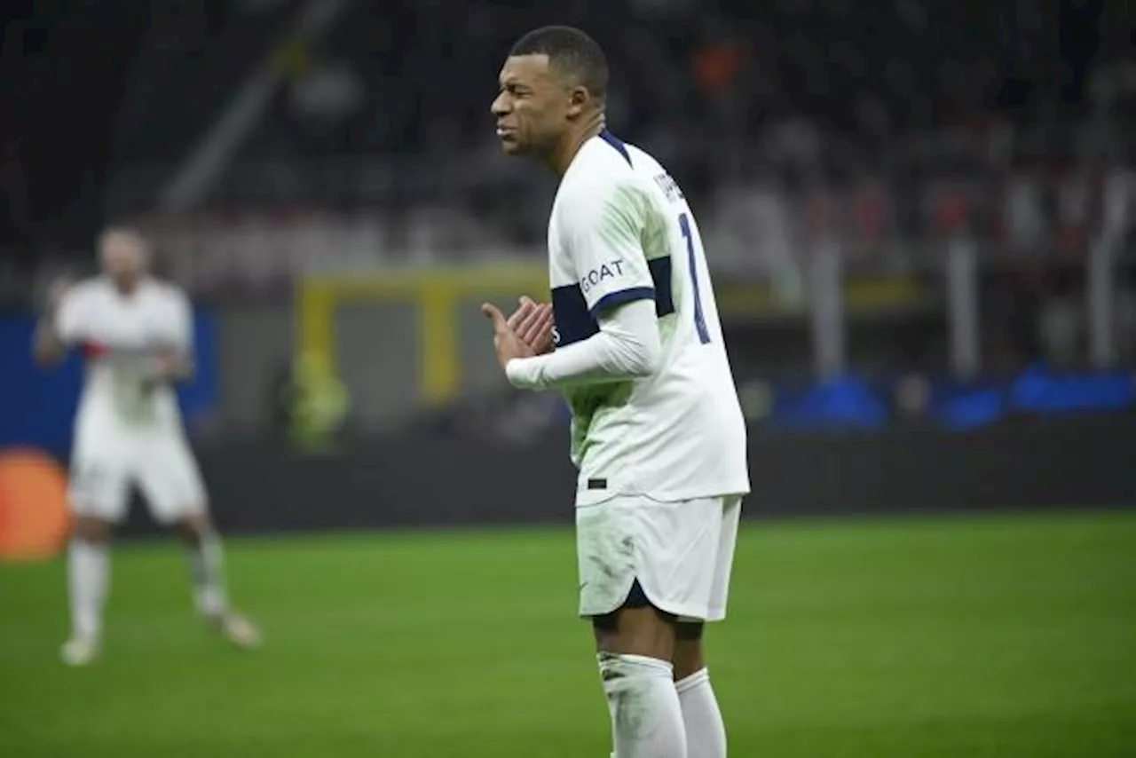 Kylian Mbappé, après la défaite du PSG à Milan : « Il a manqué pas mal de choses »