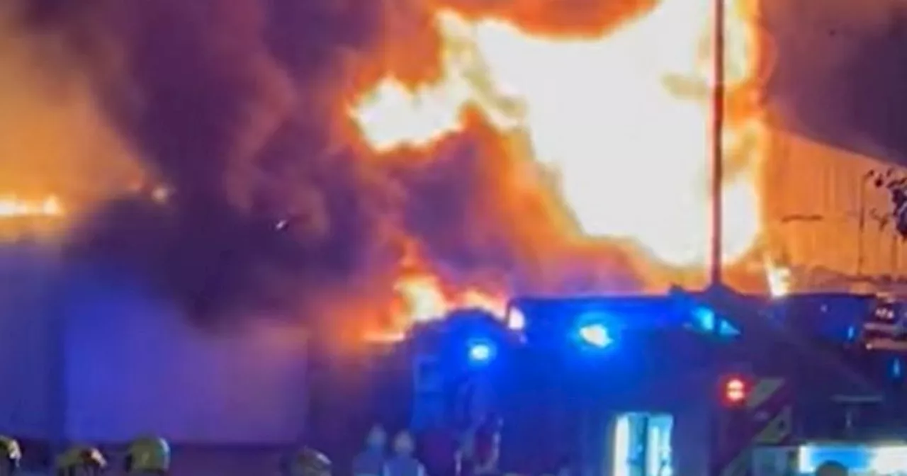 Butlers Farmhouse Cheeses fire live updates as 50 firefighters battle huge inferno at Longridge site