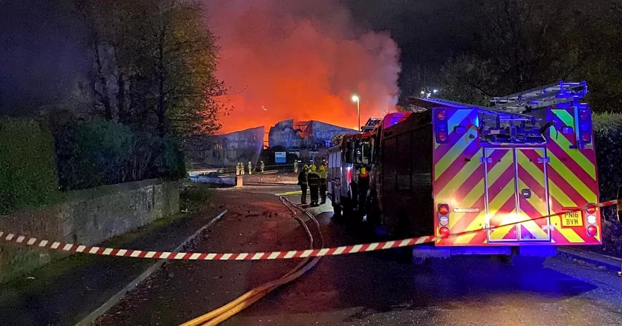 Butlers Farmhouse Cheeses issues statement after huge fire rips through site