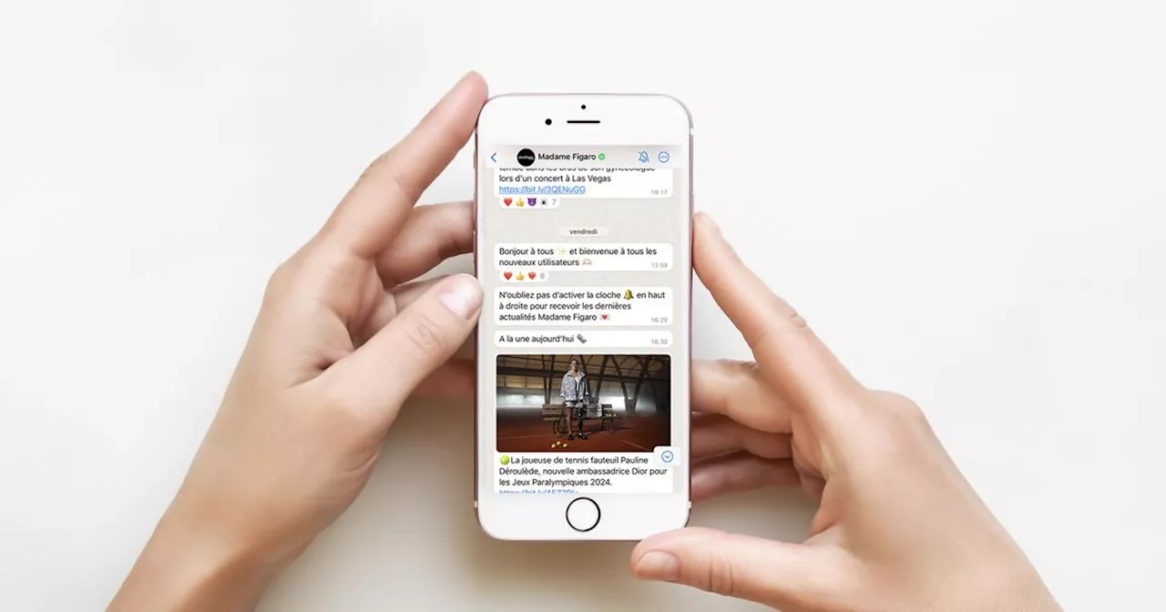 Retrouvez Madame Figaro sur WhatsApp !