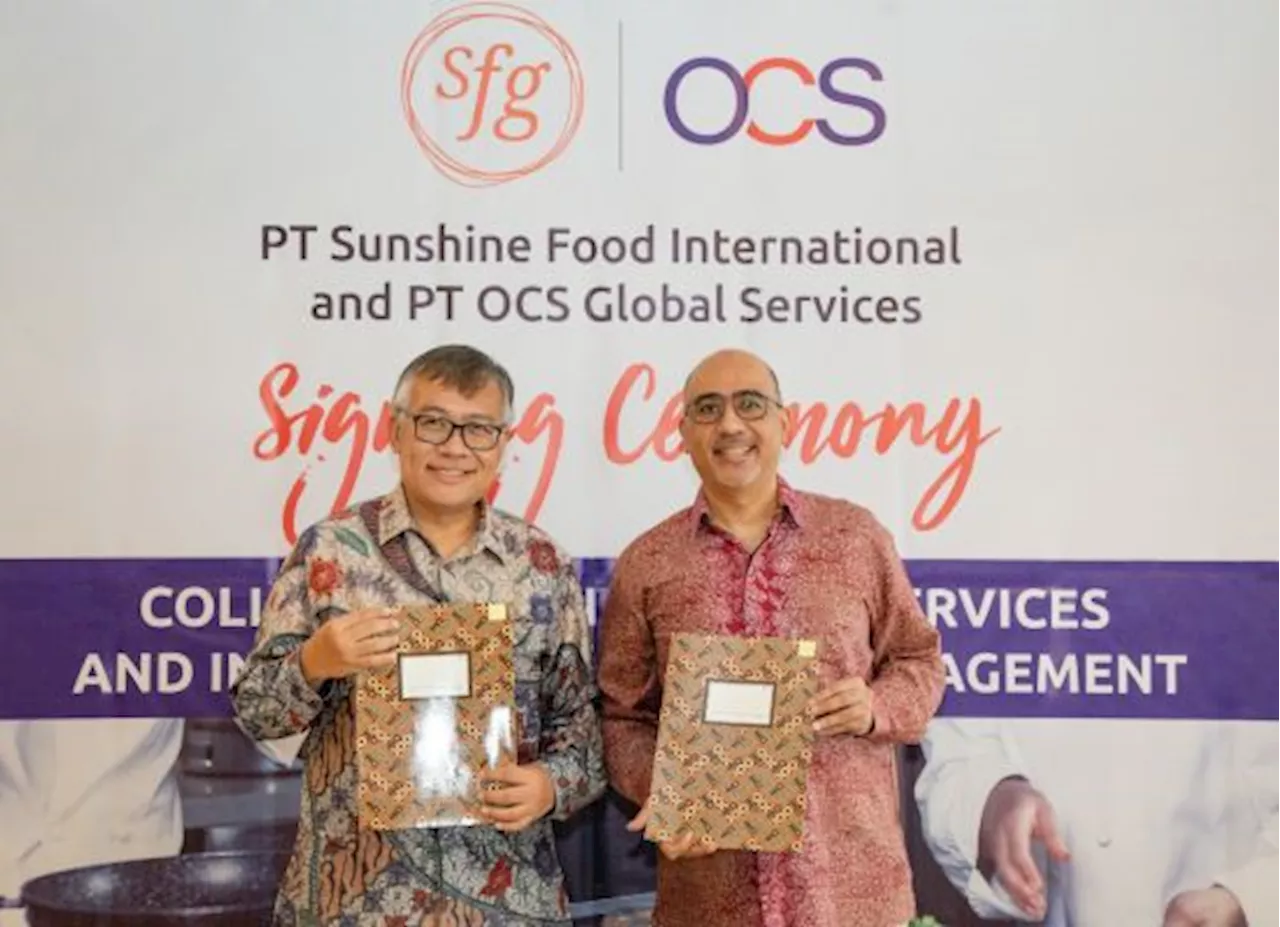 OCS Perkuat Solusi Facility Management Terintegrasi melalui Kerja Sama dengan Sunshine Food