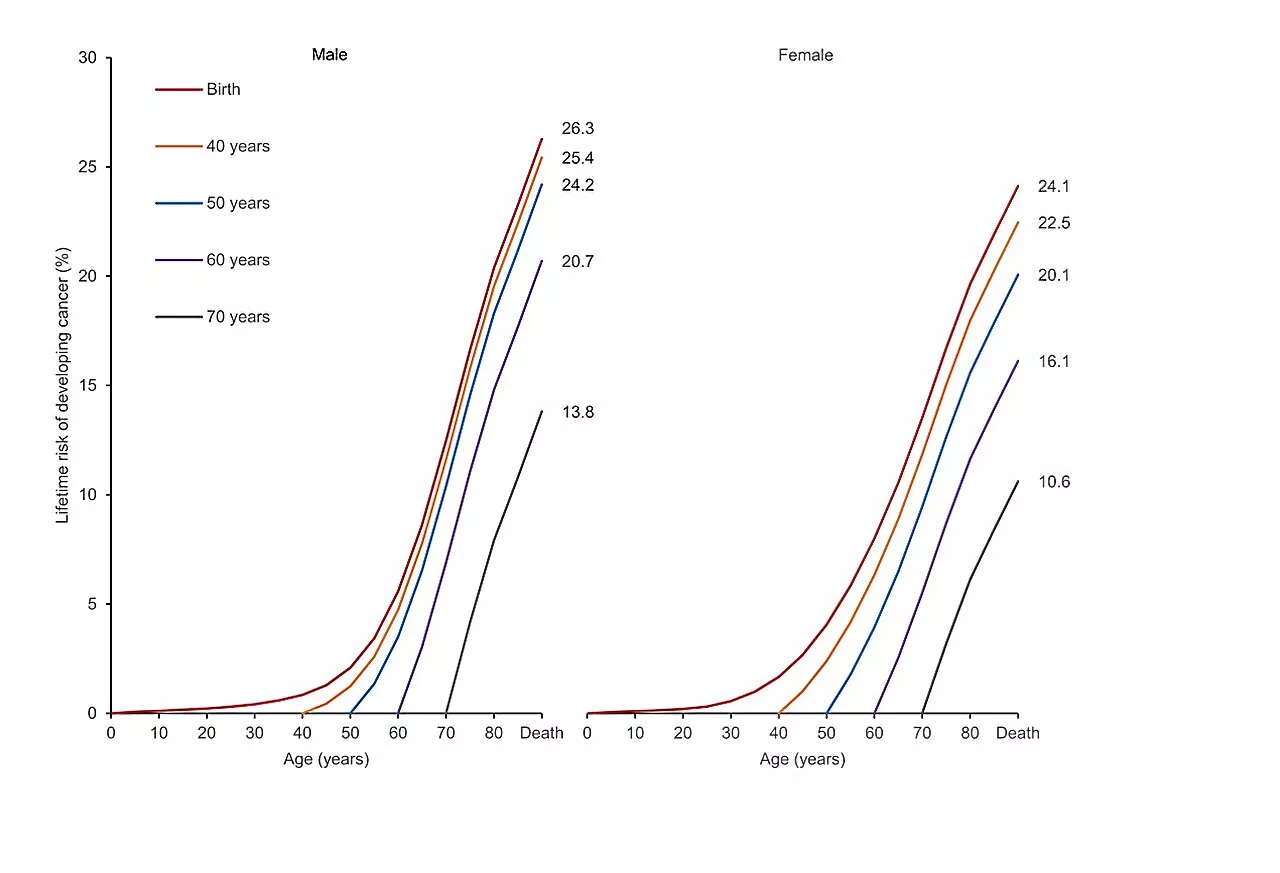 Study estimates global, regional and national lifetime probabilities of developing cancer in 2020