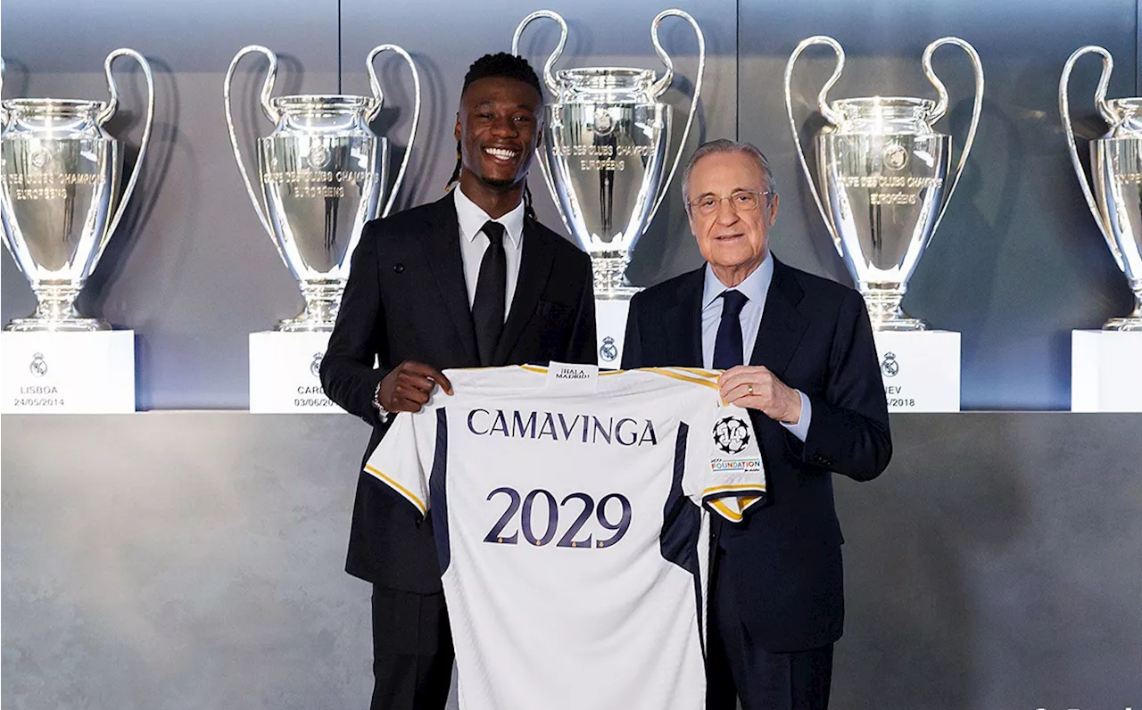 ¡Al club de los mil millones de euros! Camavinga renueva contrato con el Real Madrid