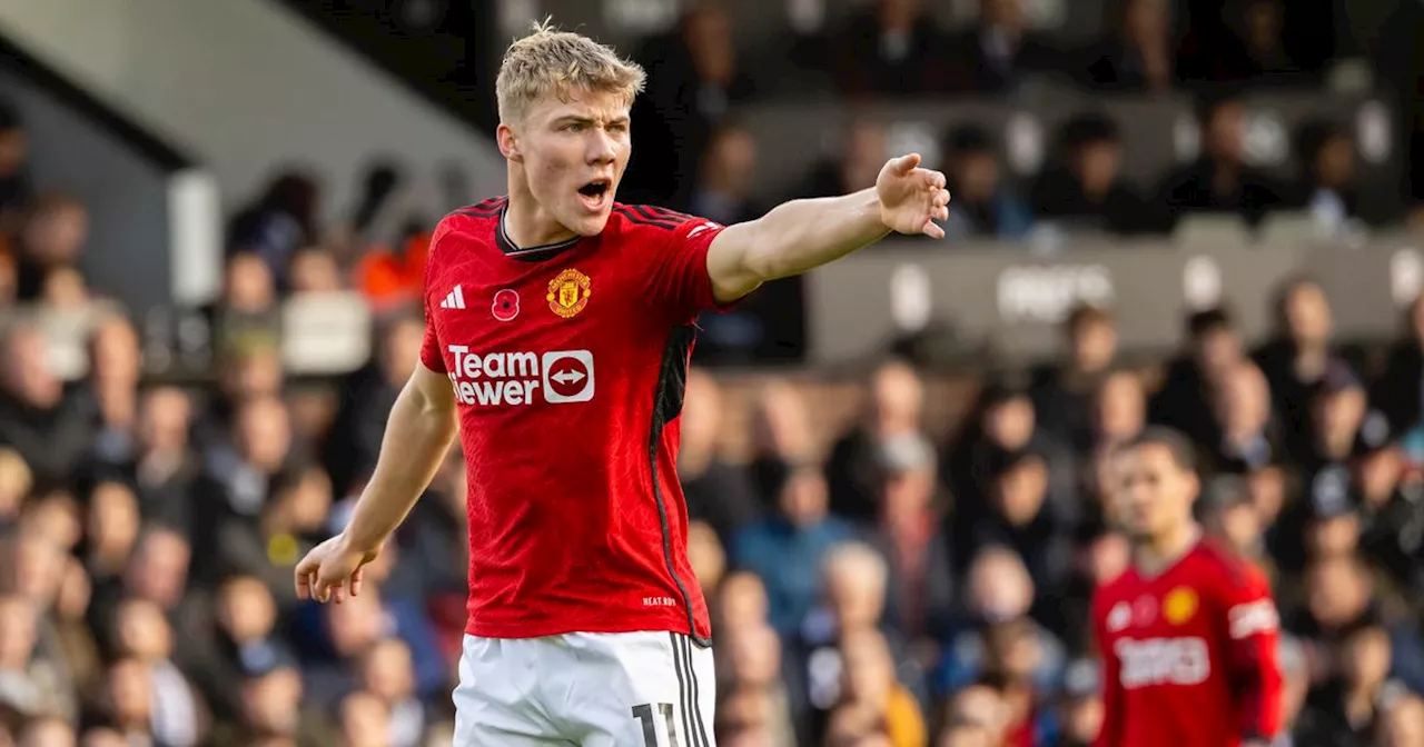 Man United are putting too much pressure on Rasmus Hojlund