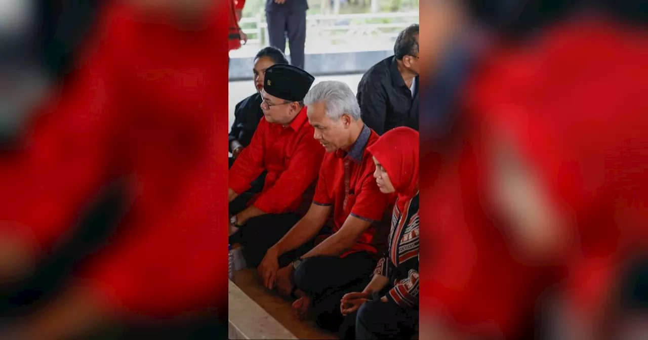 Momen Ganjar Menginap di Rumah Warga Sumsel, Bikin Sekampung Heboh