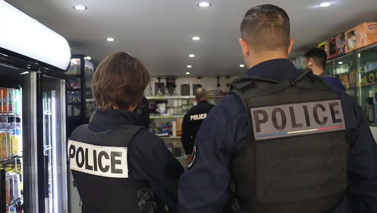 Impressionnante descente de police rue Vincent Faïta, les cigarettes de contrebande dans le collimateur de la