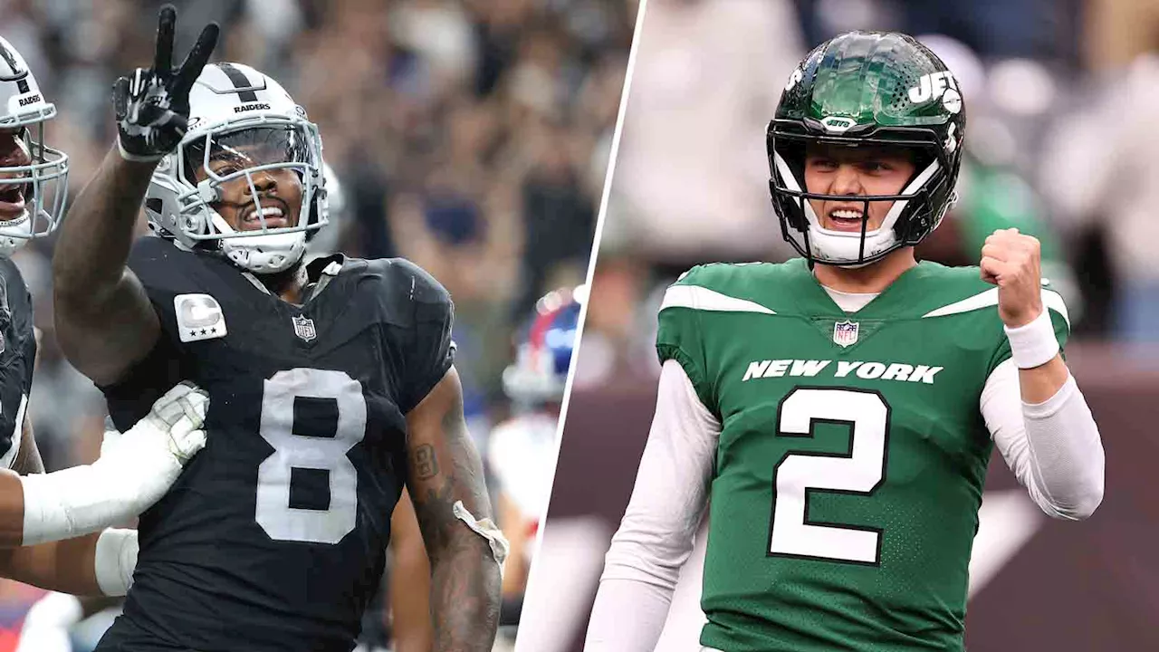 How to watch Jets vs. Raiders Sunday Night Football game in Week 10