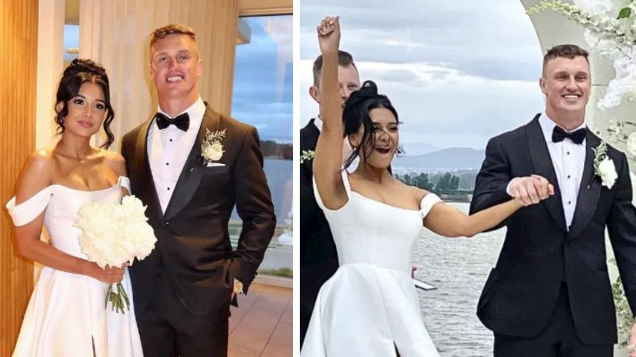 NRL star married in stunning wedding