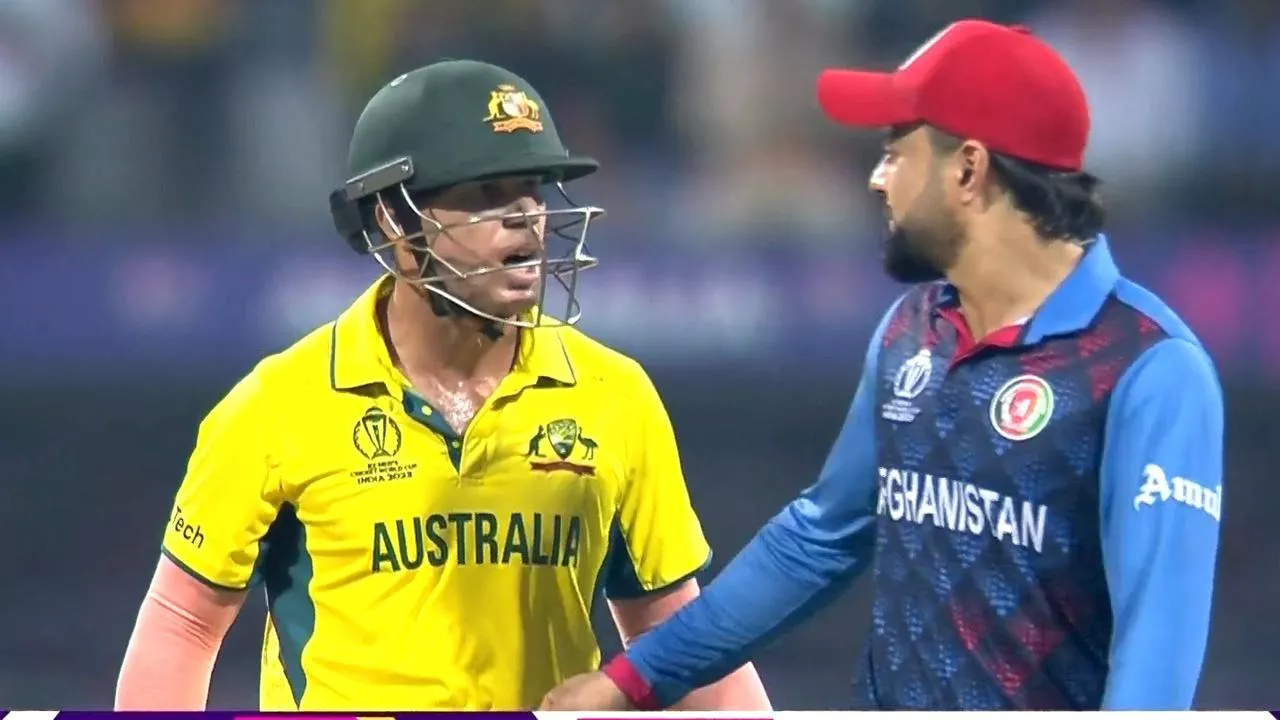 Warner in heated exchange with teammate