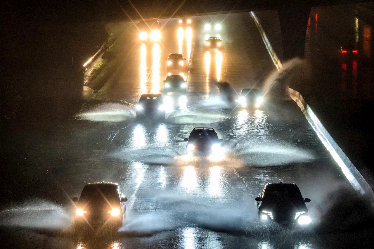 Time-Lapse Video Shows Atmospheric River Pummel California