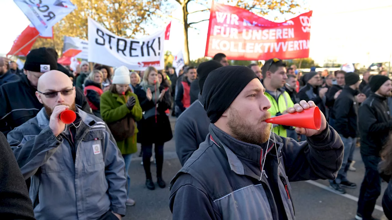 Warnstreiks in über 100 NÖ-Betrieben