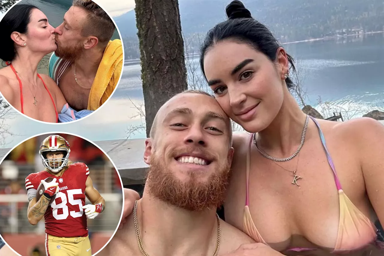 George Kittle's wife, Claire, shares intimate look at couple's bye week getaway