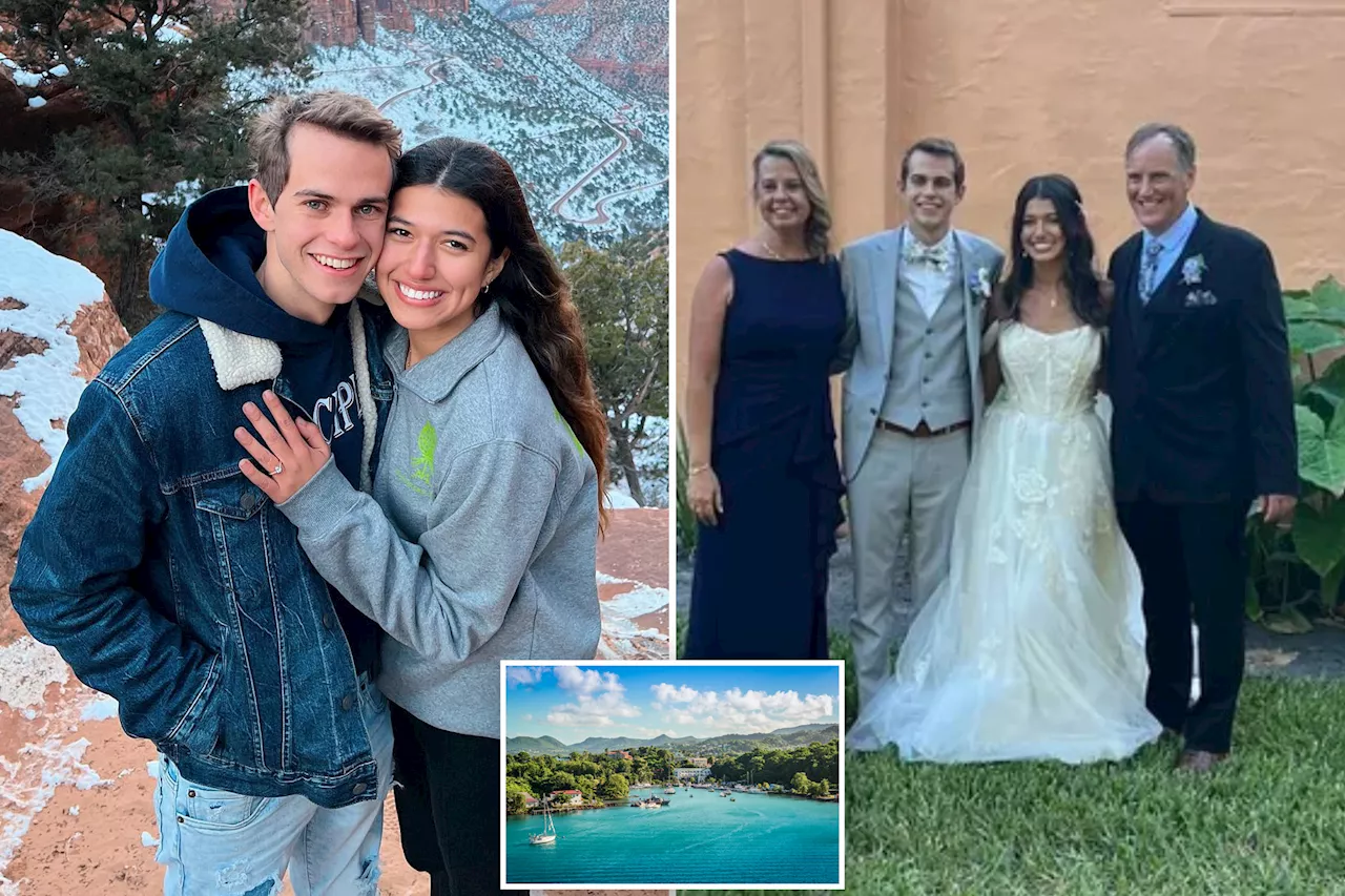 Newlywed dies in freak waterskiing accident on Caribbean honeymoon