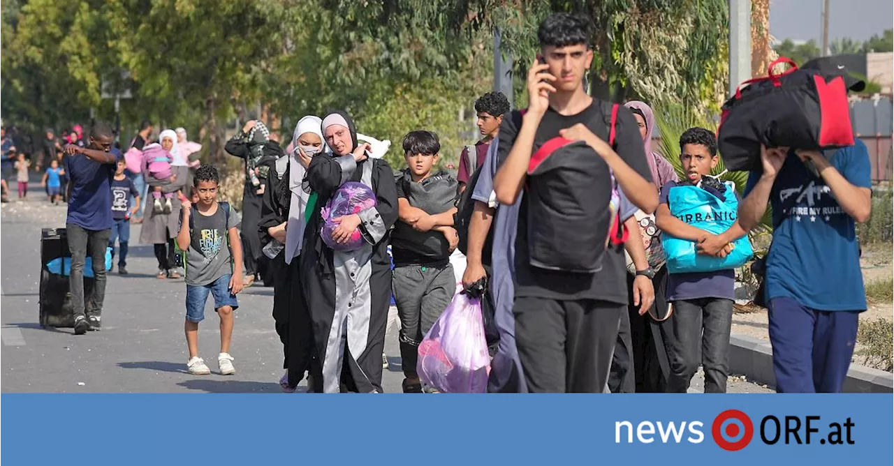 Gazastreifen: Über zwei Drittel auf der Flucht