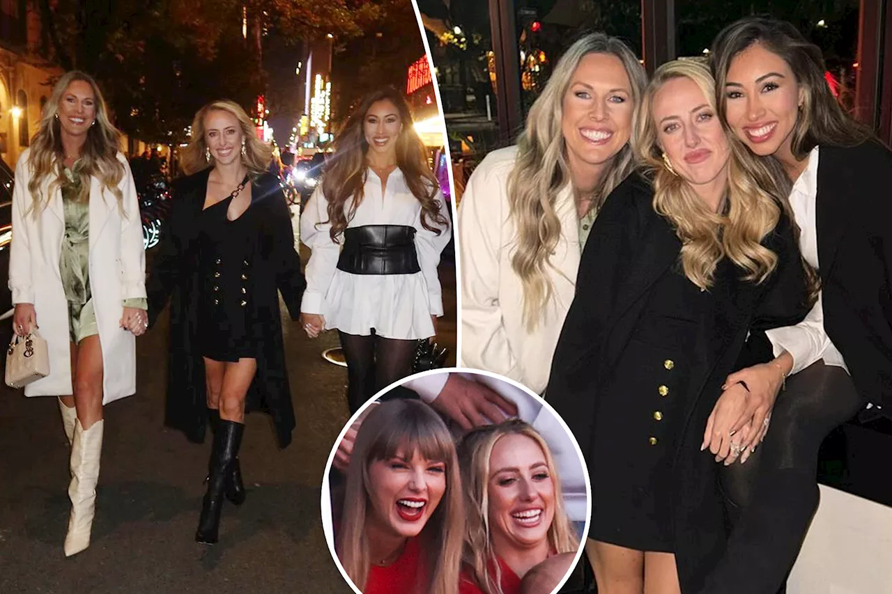 Brittany Mahomes shares pics from WAGs trip to NYC -- without Taylor Swift