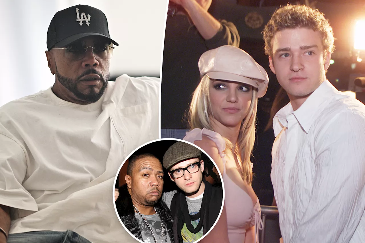 Timbaland slammed for saying Justin Timberlake should've 'put a muzzle' on 'crazy' Britney Spears