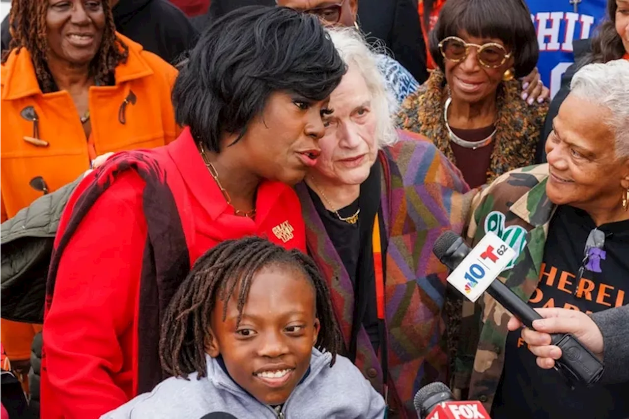 Cherelle Parker thanks her village and high school English teacher on Election Day