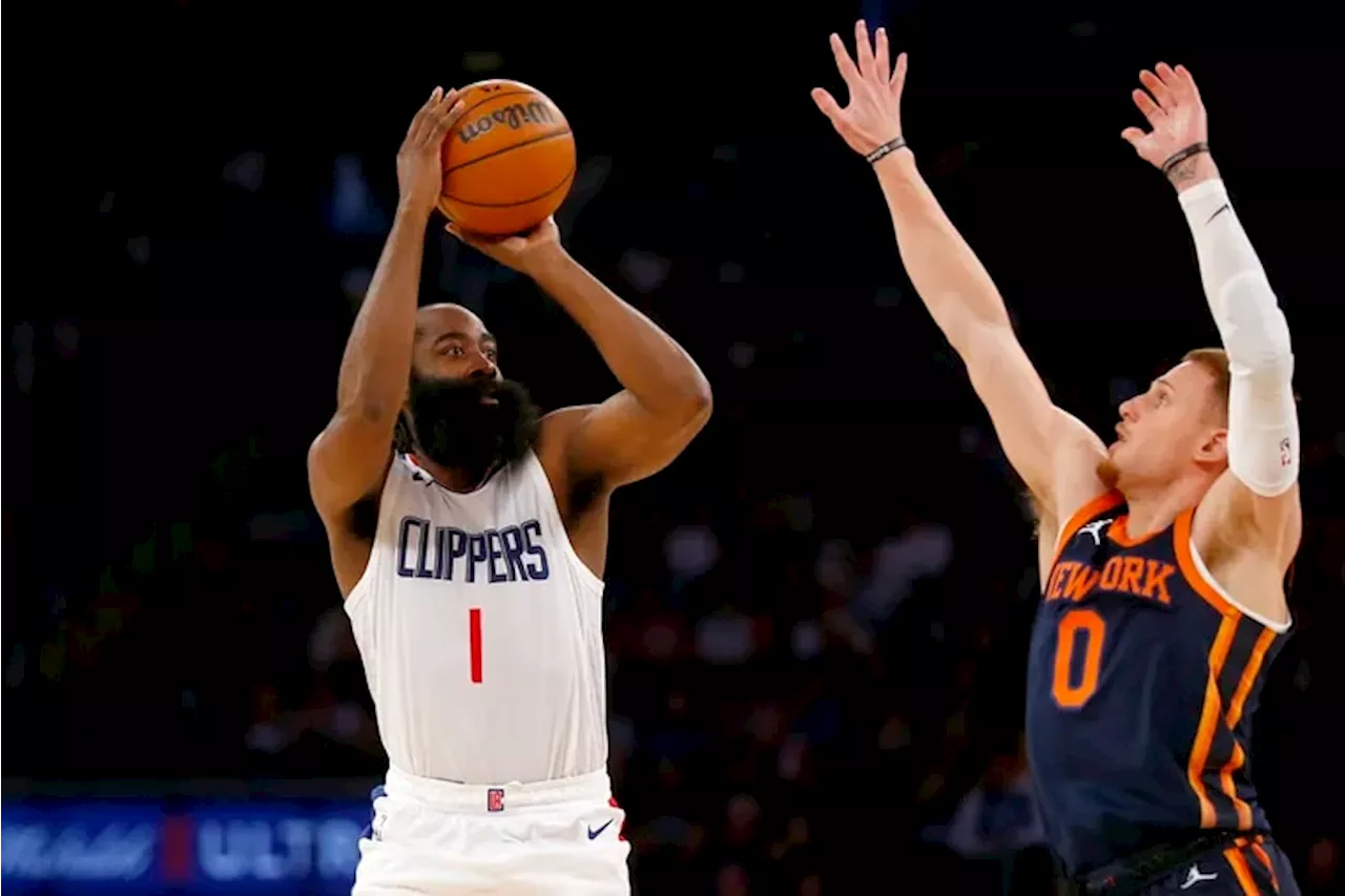 James Harden’s Clippers debut at Madison Square Garden draws an audible exhale