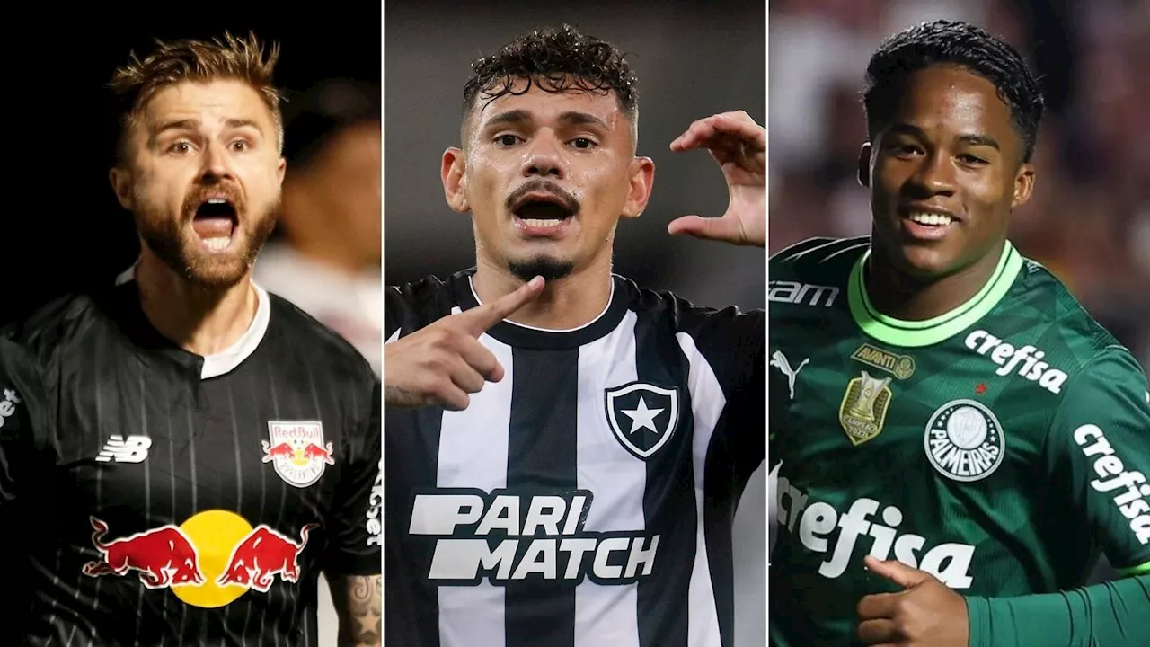 Brasileirão: Botafogo vê Bragantino e Palmeiras encostarem na briga pelo título