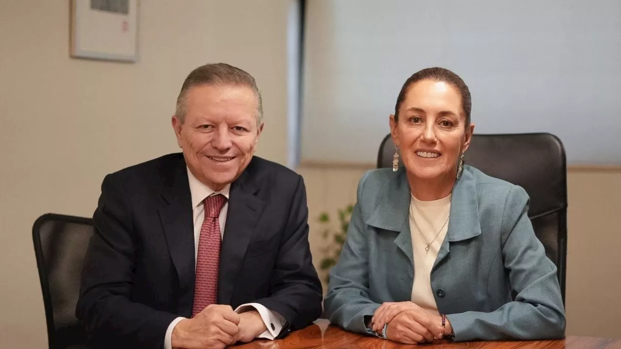 “Acordamos trabajar juntos”: Claudia Sheinbaum presume reunión con Arturo Zaldívar