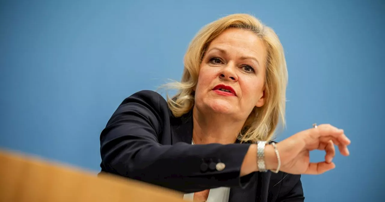 Faeser sieht bei Essener Demo „Rote Linie“ überschritten​