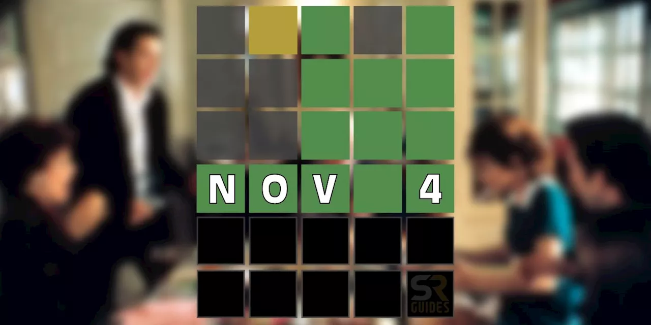 Today's Wordle Answer & Hints for November 5, 2023 (Puzzle #869)