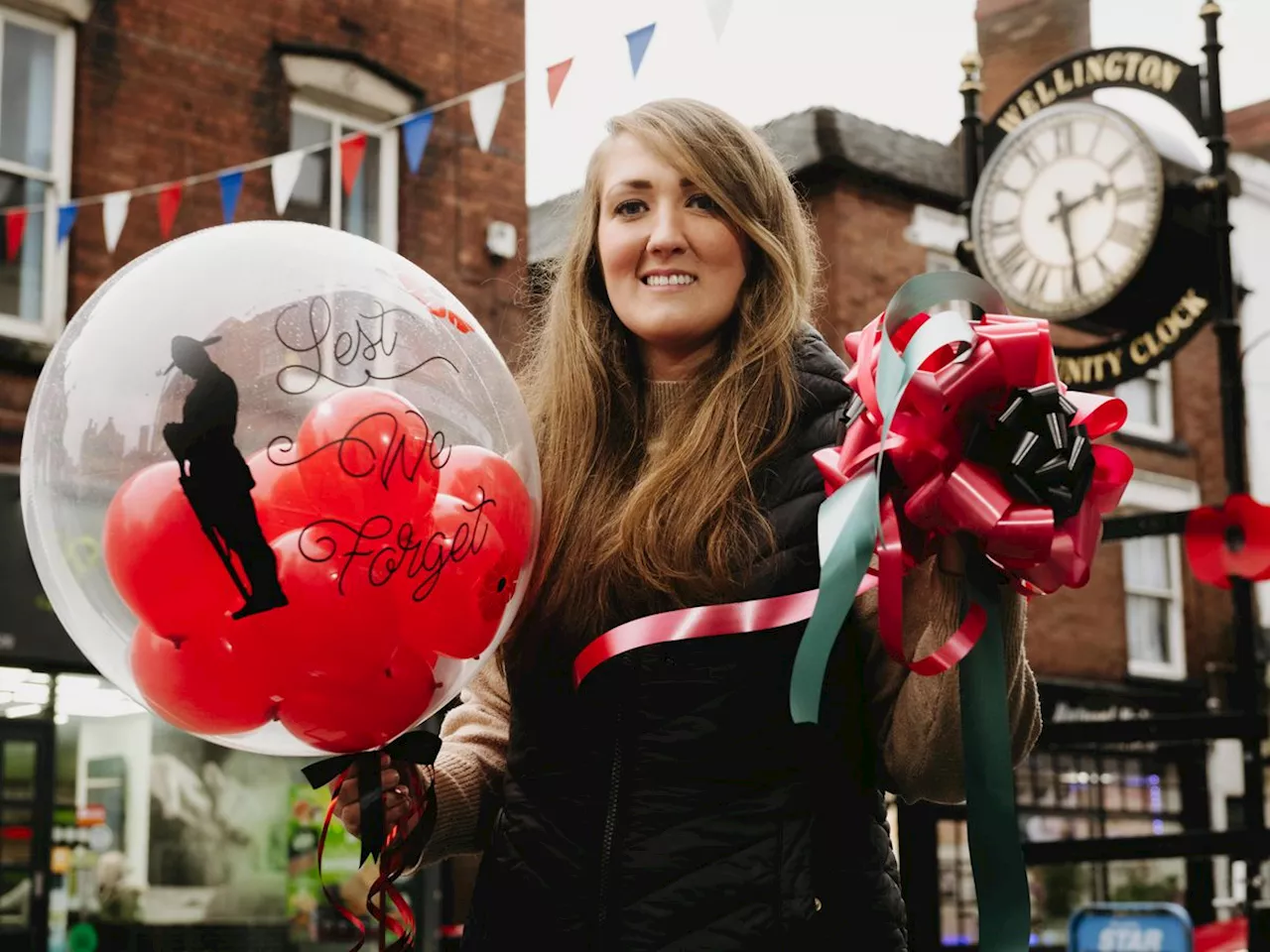 Crafty Telford businesswoman uses poppy-making skills to support Royal British Legion