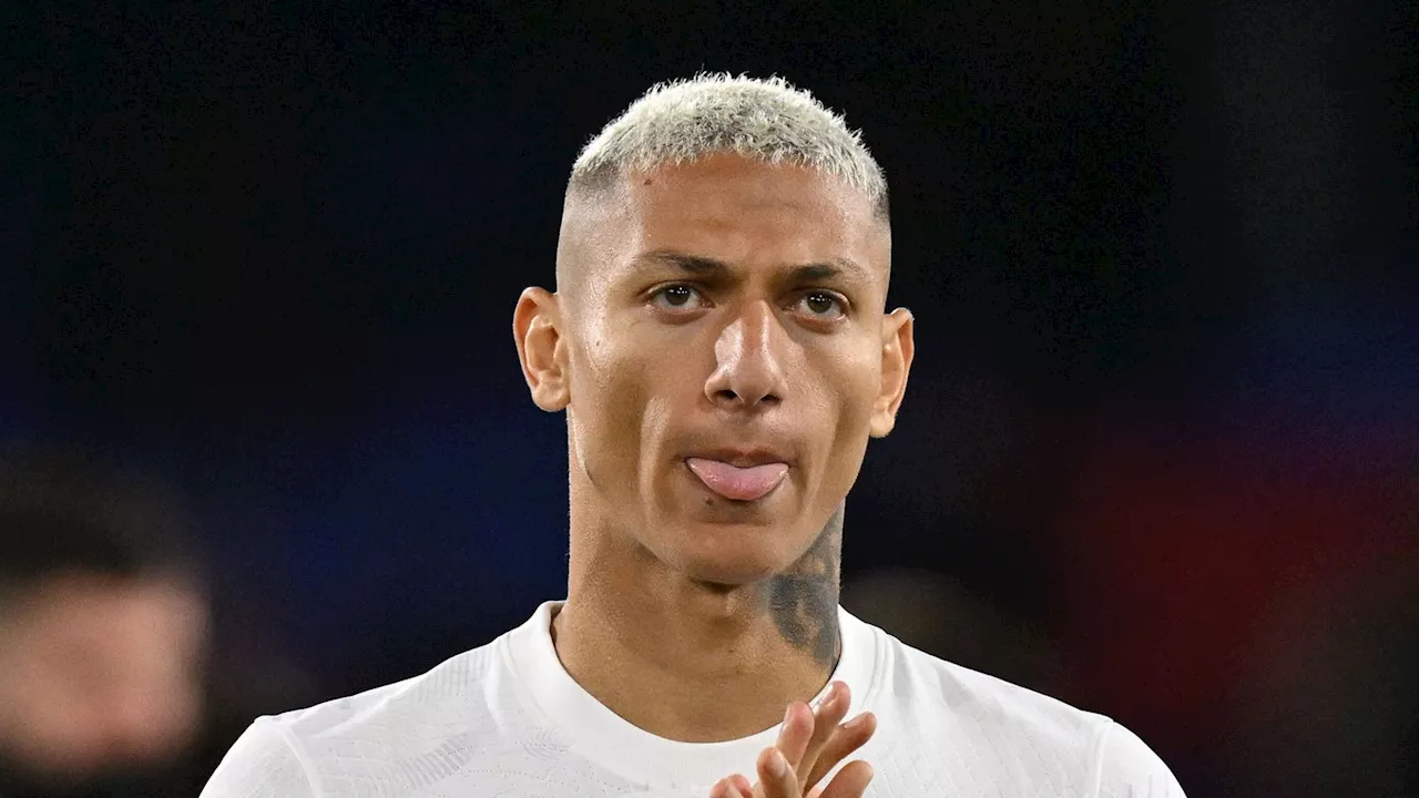 Richarlison confirms surgery: Tottenham striker set for spell on sidelines with pubic bone issue