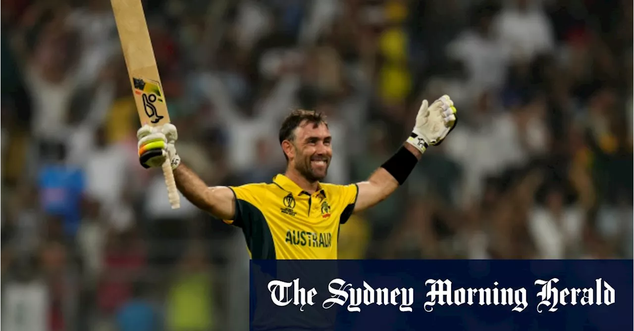 ‘I’m a bit numb’: Maxwell snatches victory with amazing double century