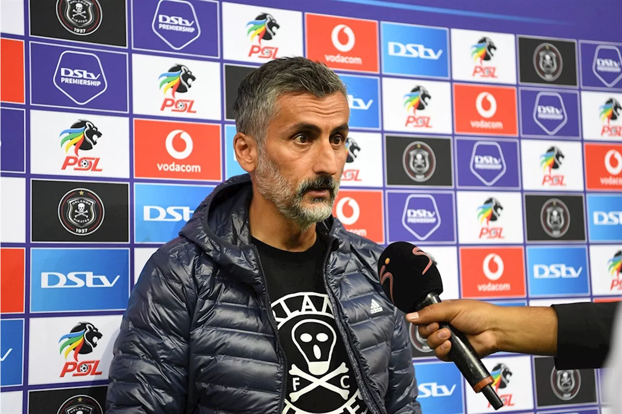 Riveiro Sends Message To Bucs Stars Ahead Of Soweto Derby