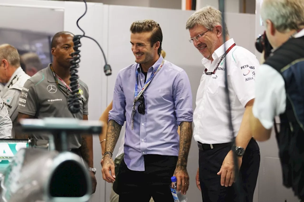 Singapur-Notizbuch: Zweiter GP für David Beckham