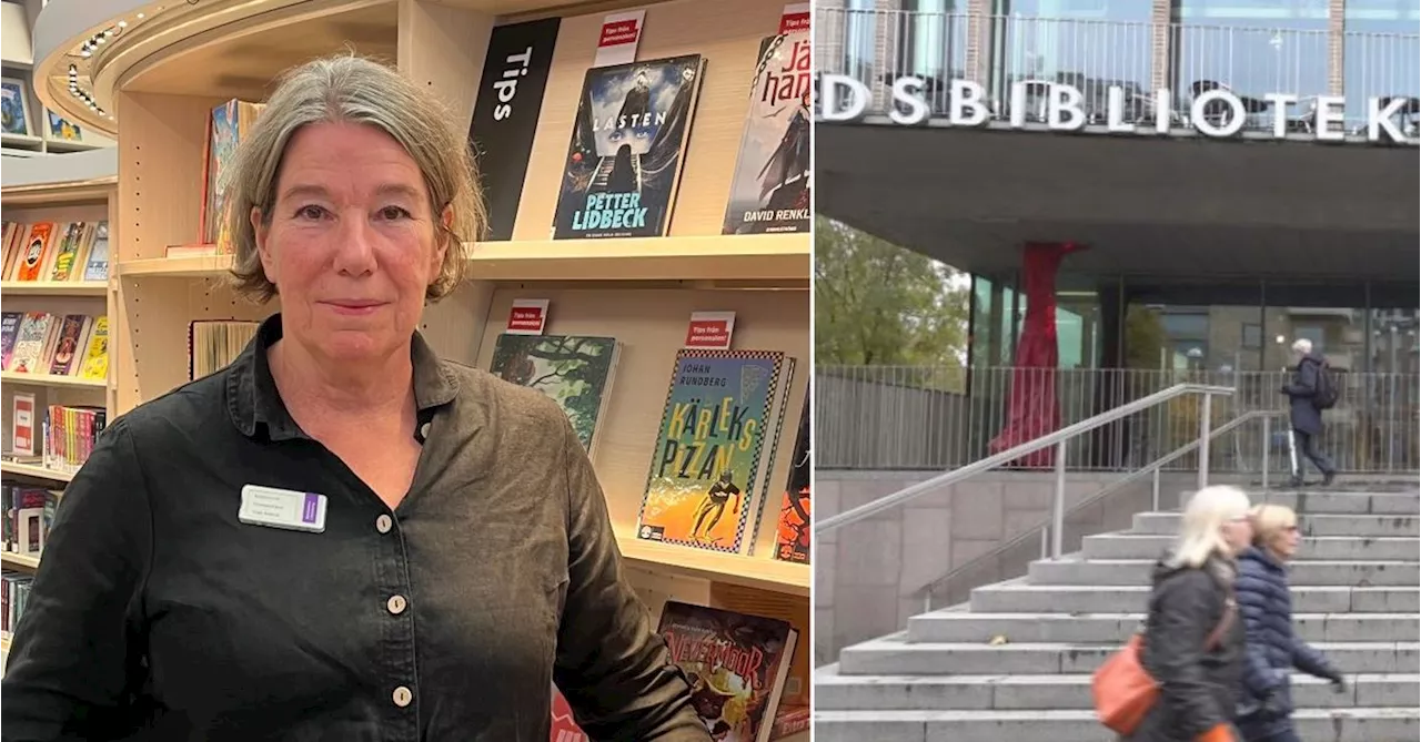 Hundratals besökare på biblioteket – trots att det var stängt