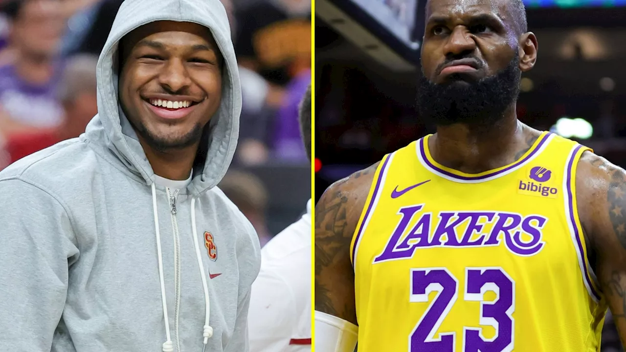 LeBron James shares encouraging update on son Bronny as he targets comeback from cardiac arrest...