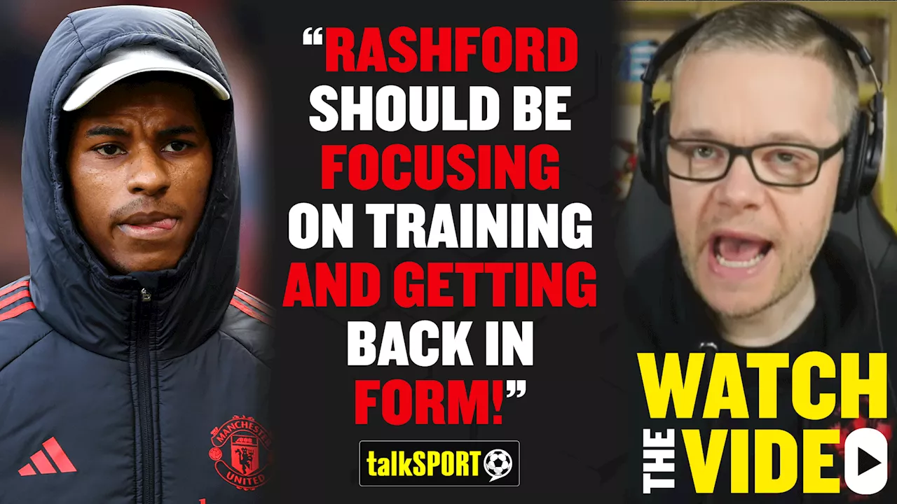 Mark Goldbridge thinks Marcus Rashford's response to media headlines is an 'overreaction'