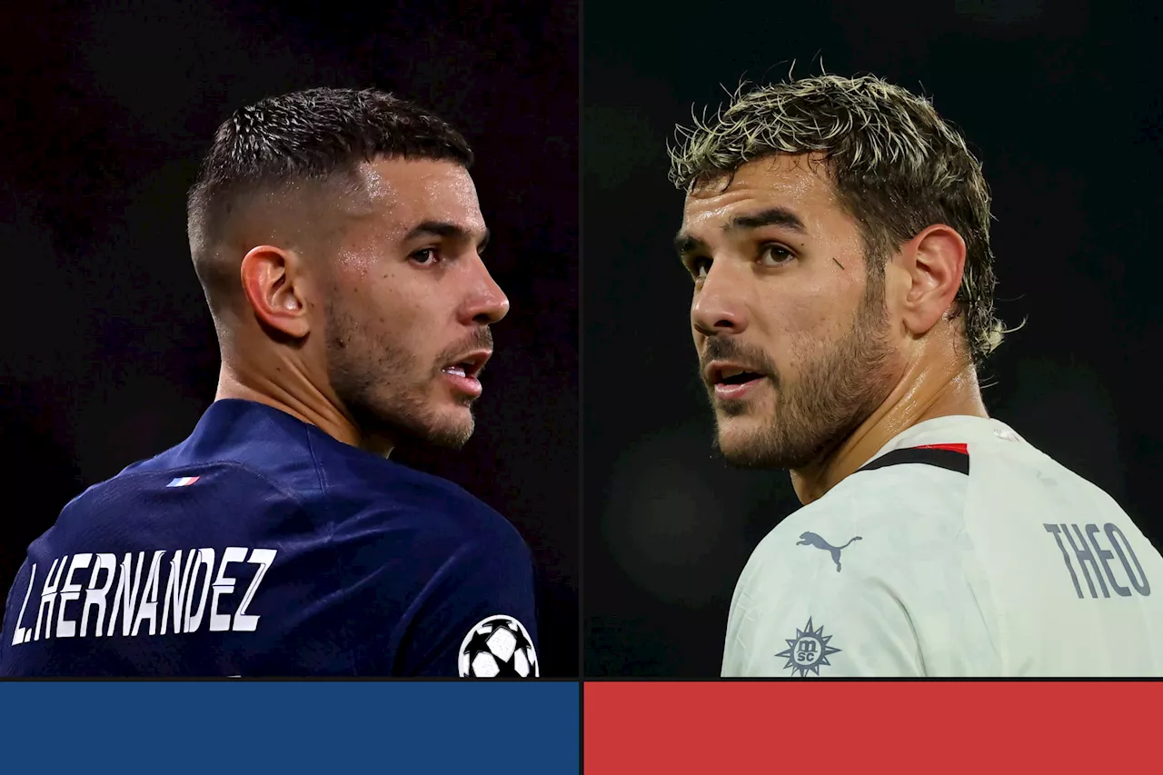 Lucas and Theo Hernandez go head to head as brotherly love is put to the test