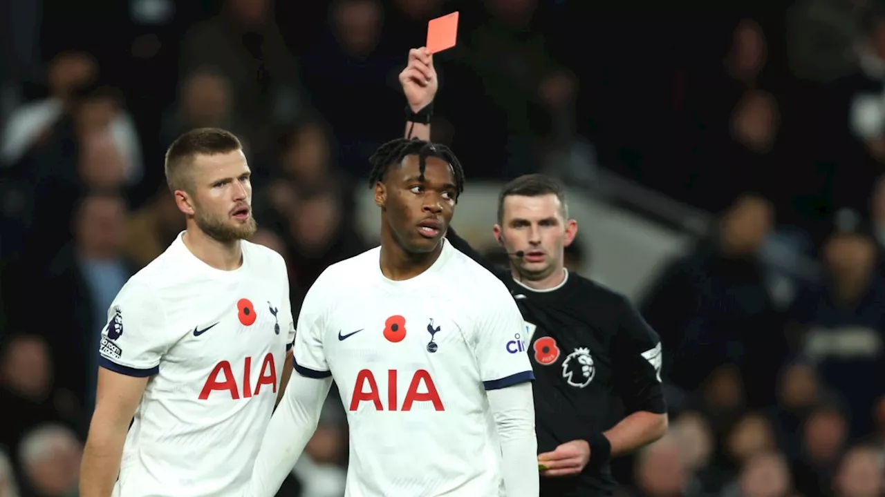 Chelsea beat nine-man Tottenham on dramatic night of VAR chaos