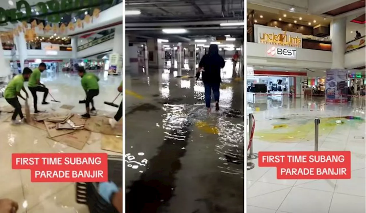 Flood Hits Subang Parade During Weekend Downpour