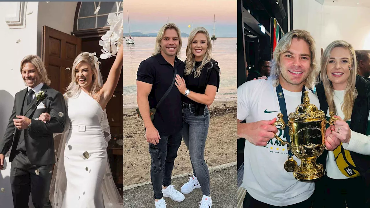 Inside Miné and Faf de Klerk’s first year of marriage