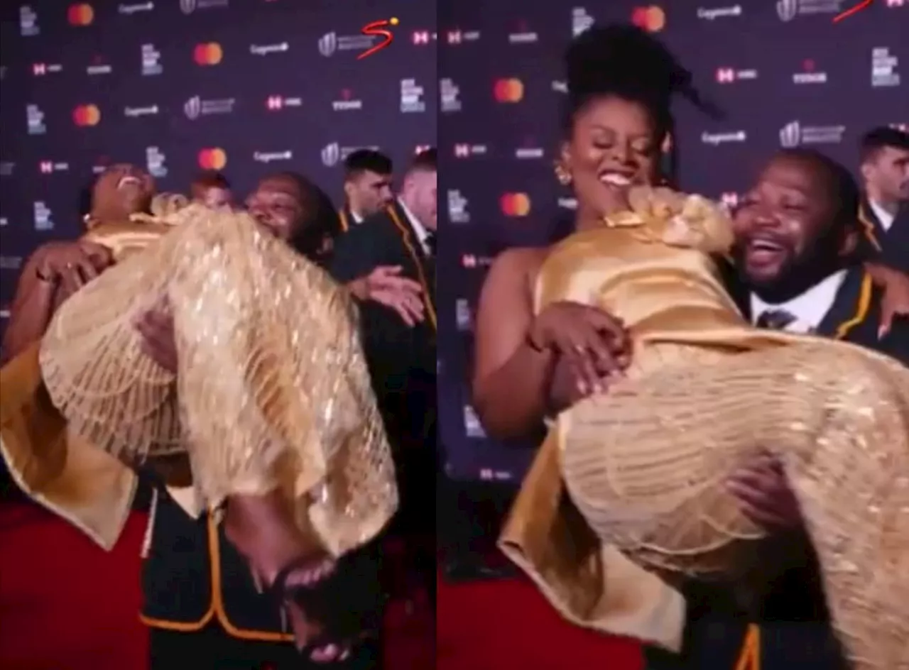 Watch: Viral video sparks romance between Ox Nché and Motshidisi Mohono (Video)