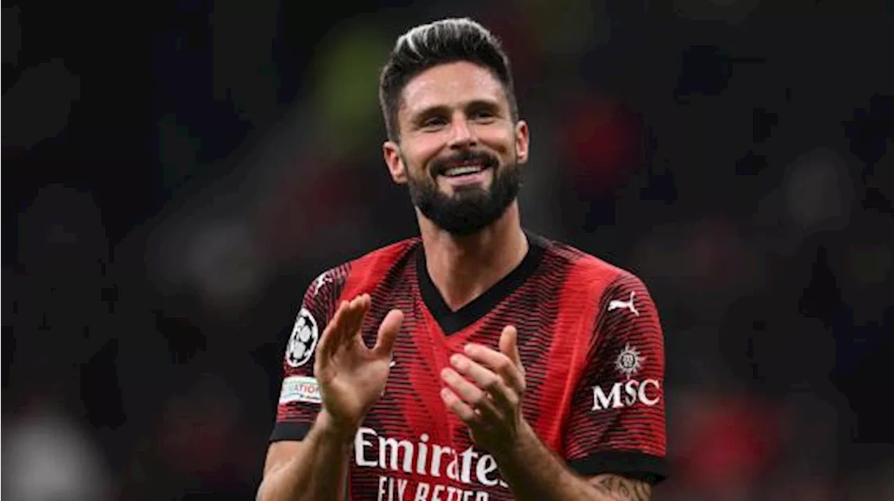 Giroud diventa il marcatore francese più anziano della storia della Champions League