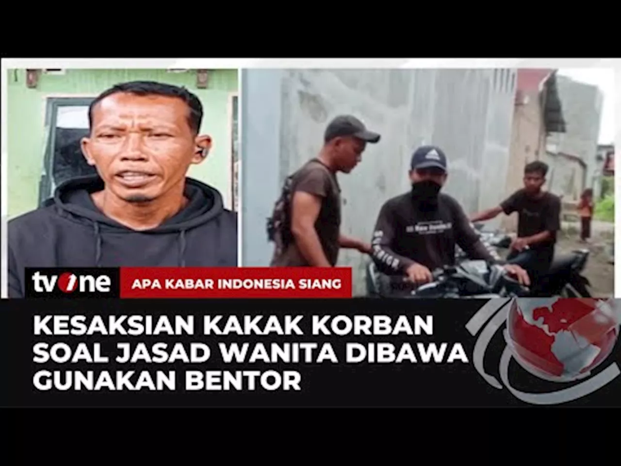 Misteri Jasad Wanita di Deli Serdang Dibawa 2 Pria Pakai Bentor