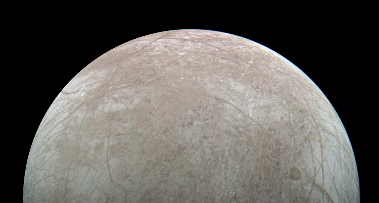 Here are the High-Resolution Images of Europa Captured by Juno During its Recent Flyby