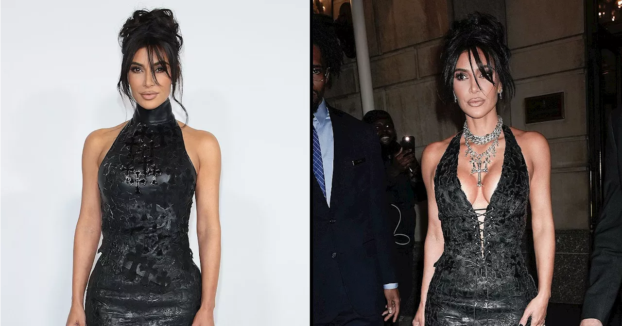 Kim Kardashian Pulls Off Back-to-Back Chrome Hearts Looks