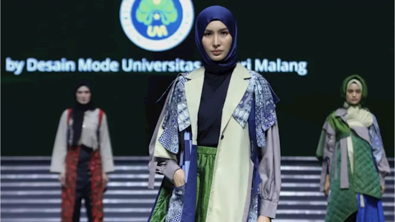 Keren! Mahasiswa Malang Boyong Koleksi Modest Bergaya Edgy di IN2MF 2023