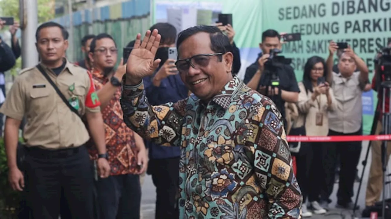 MKMK Pecat Anwar Usman, Mahfud MD: Saya Bangga Lagi dengan MK Sebagai Pengawal Konstitusi