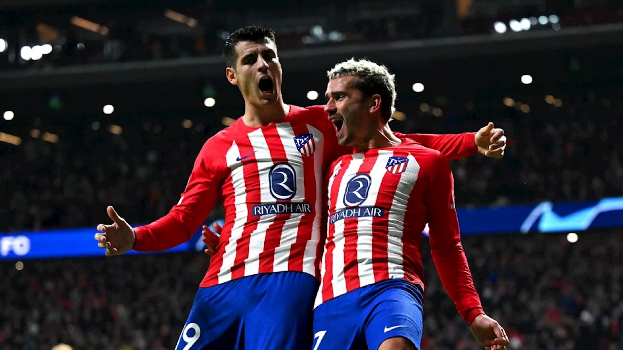 Atlético Madrid neemt koppositie over van Feyenoord na dikke zege op Celtic