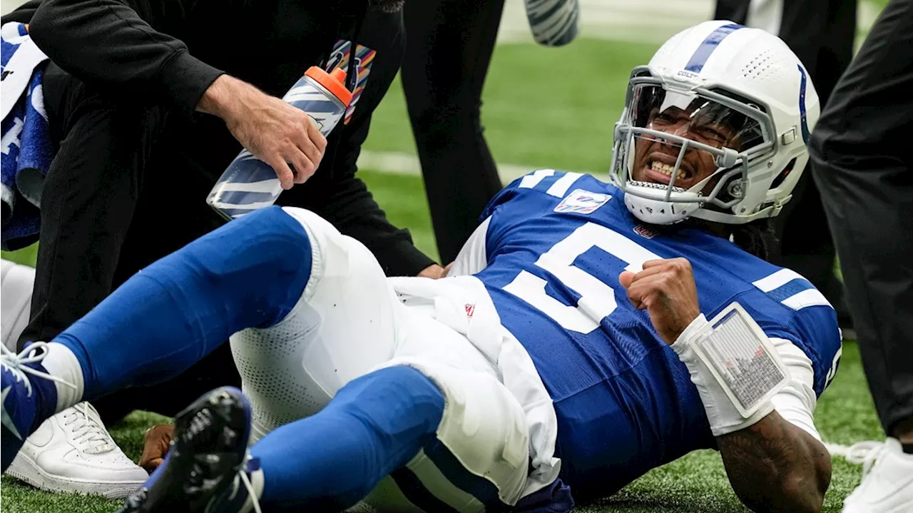 Richardson's season-ending injury changed the first-half equation for the resilient Colts